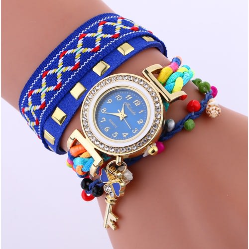 Wristband Wristwatch -Blue