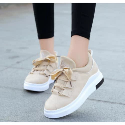 Ladies Platform Tennis Sneakers