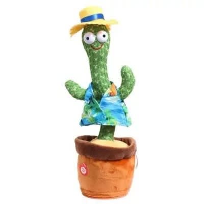 Kids Dancing / Talking And Singing Cactus Toy - Rechargeable