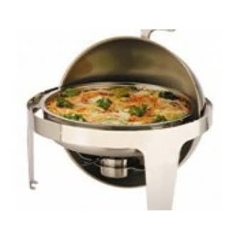 Linsan 6 Litre Chaffing Dish Round Rolltop