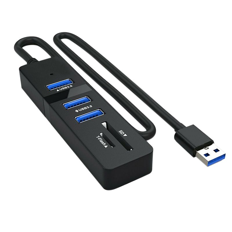 USB Hub 3.0 Multi USB 3.0 Hub USB Splitter High Speed 3
