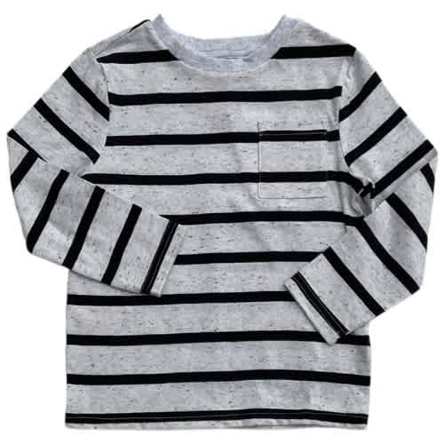 Boys Stripy Long Sleeve Tees