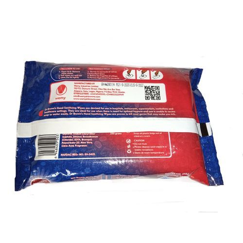 Hand Sanitizing Wipes (50 Count