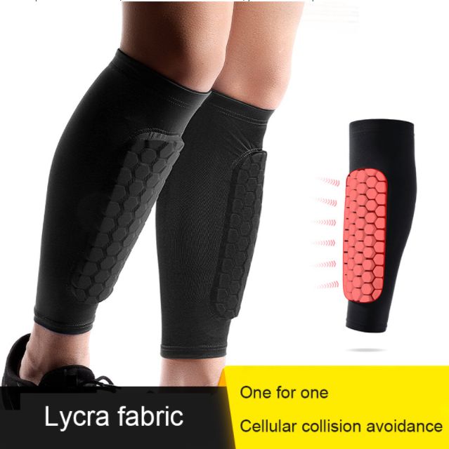 Football Leg Guards Socks Pads Anti-Collision Shin Guard