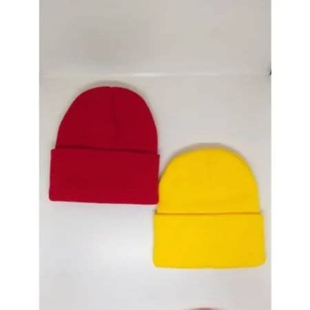 Head Warmer - Red And Yellow - 2 In 1