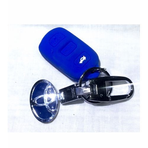 Toyota Key Holder And 3button Silicone Remote Case Cover