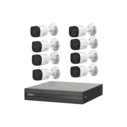 Dahua 8 Channel Dvr Kit + 8 Full Hd Outdoor 1080p Cameras