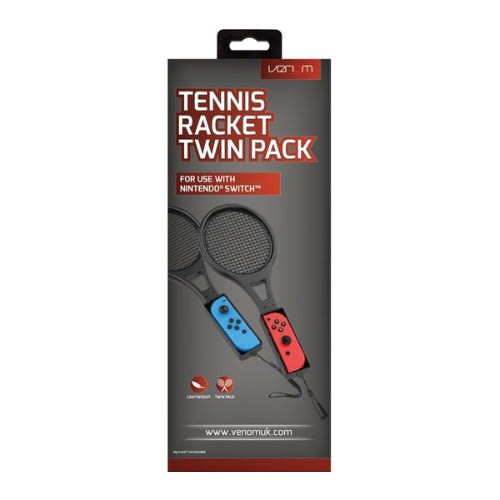 Tennis Racket Joy-con Attachment Twin Pack - Nintendo Switch