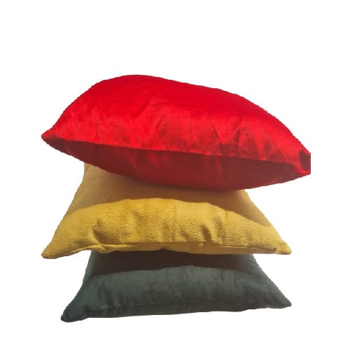 18 X 18 Inch Velvet Decorative Throw Pillow - 3Pcs