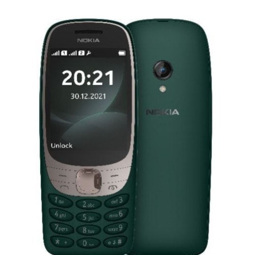 6310-2.8INCH-16MB ROM-8MB RAM-DUAL SIM-5.0-Li-Ion 1150 mAh-GREEN