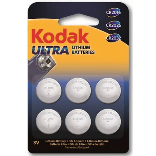 Lithium Xtralife 3v Batteries - 6 Pack