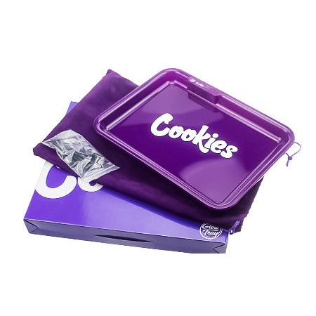 Cookies Led Glow Rolling Tray - Purple