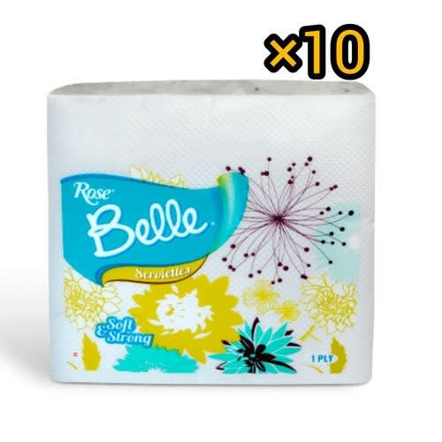 Belle Serviettes - 10 Packs