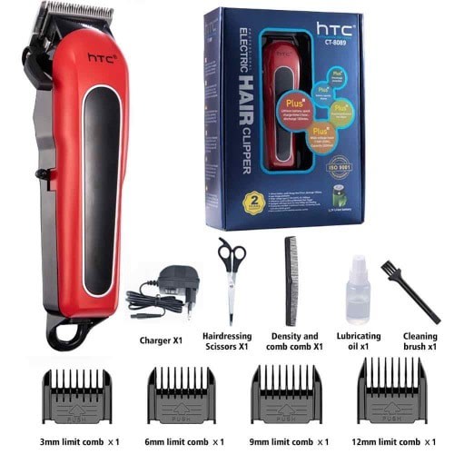Rechargeable Htc Electric Hair Clipper Professional Hair Cutter