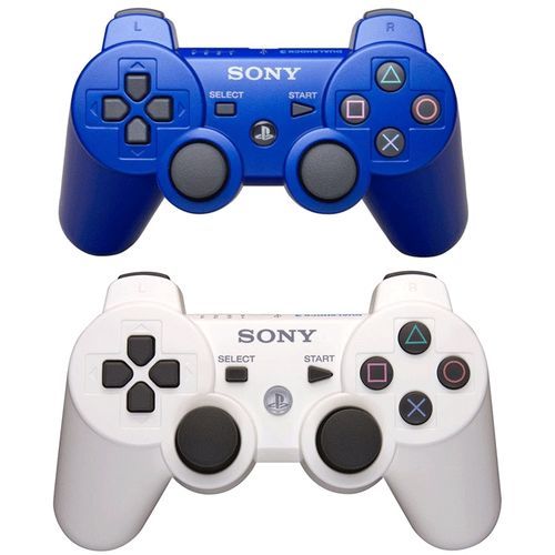 PS3 Wireless Pad - Blue And White
