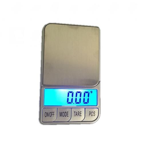 Electronic Pocket Scales LCD Lab Jewelry Diamond Digital Kitchen Scale Food Weight Weighing Balance Blue Backlit