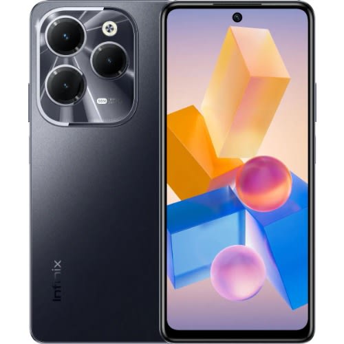 Hot 40 - 6.78" - 256GB ROM - 8GB+8GB RAM - 50MP - 4G LTE - Dual SIM - Fingerprint - 5000mAh - Black