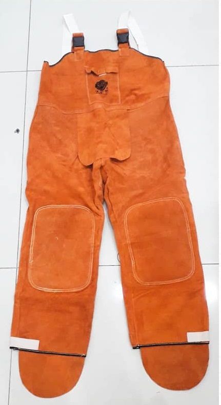Hongri Leather Welding Pant With Bib & Gallus Design (TUR)