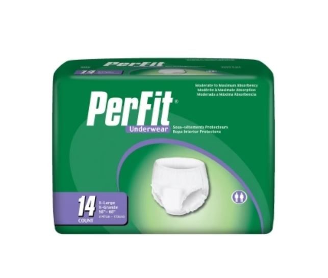 PerFit  Unisex Adult Underwear X-Large (58"-68") 14count