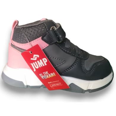 Girl's Sneaker - Size 22 - Pink & Grey