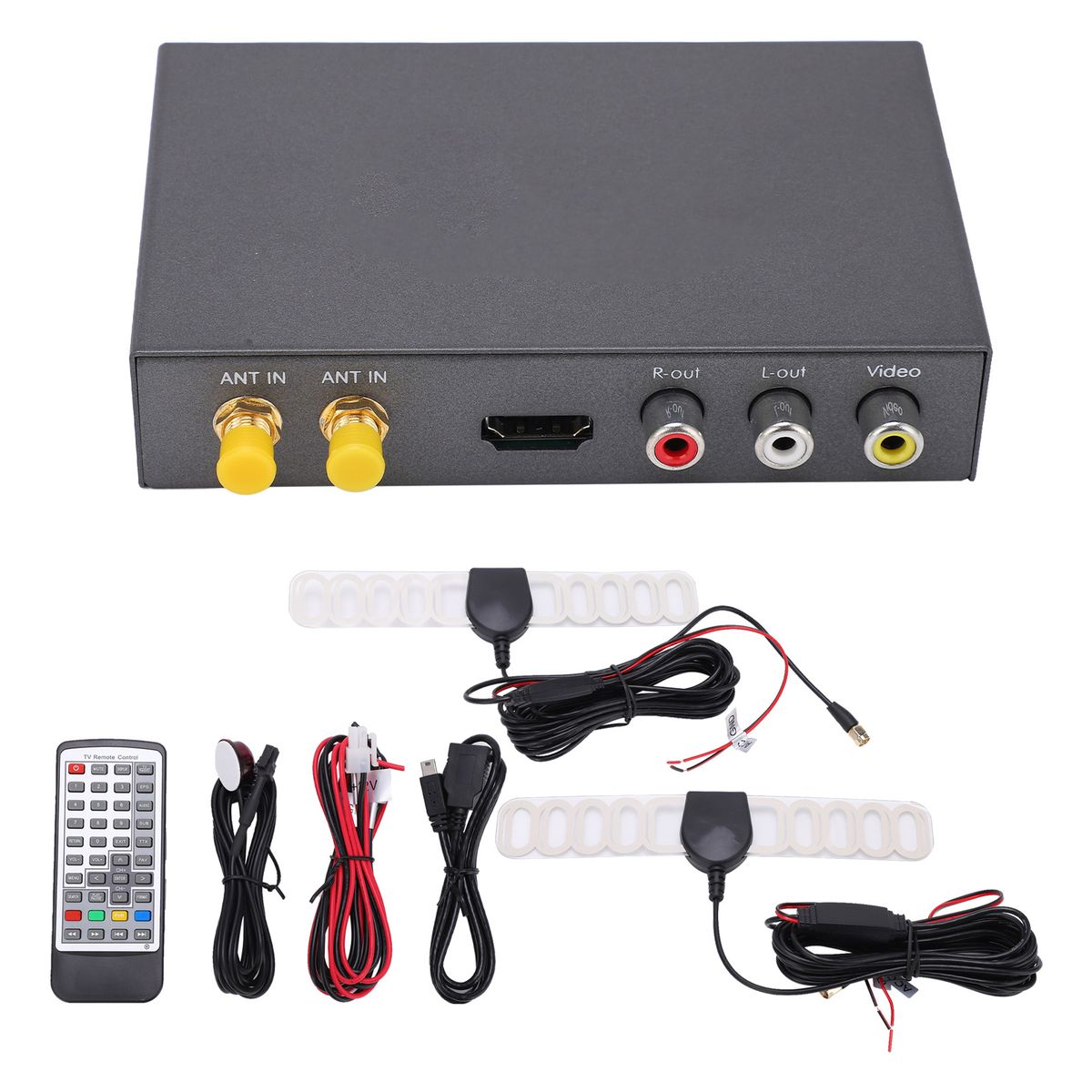 Car Digital TV Tuner MPEG‑4 H.264 High Definition Digital