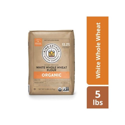 Flour White Whole Wheat Flour - 5 Lb Bag - 2,27kg