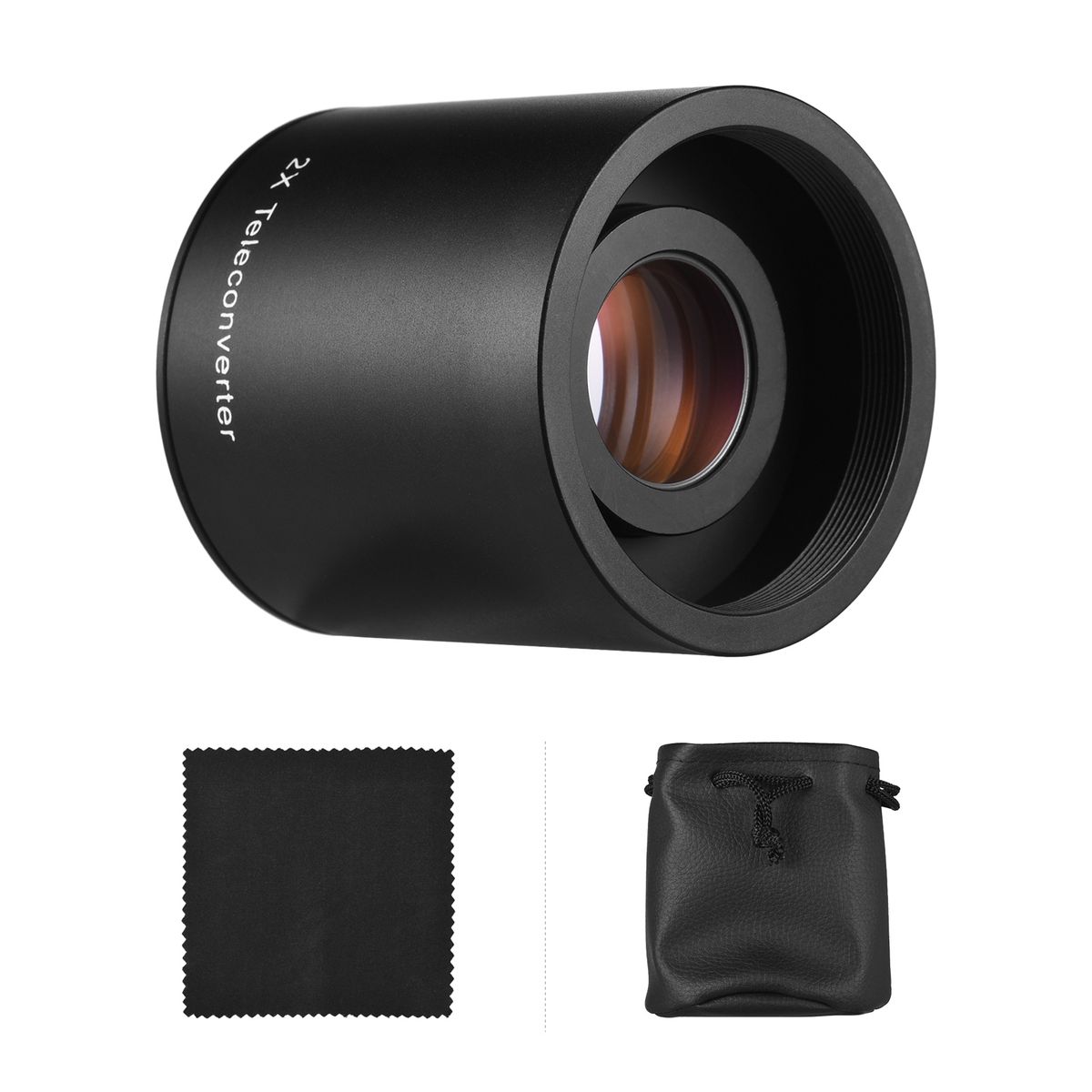 2X Converter Teleconverter Magnification Lens Metal Material