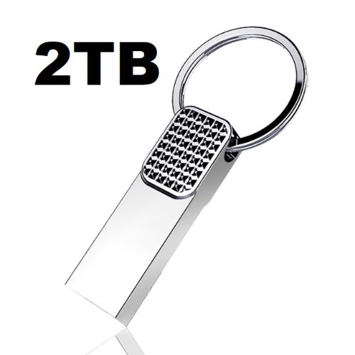 3.0 Fast Speed Pen Flash Drive- 2TB  - Silver