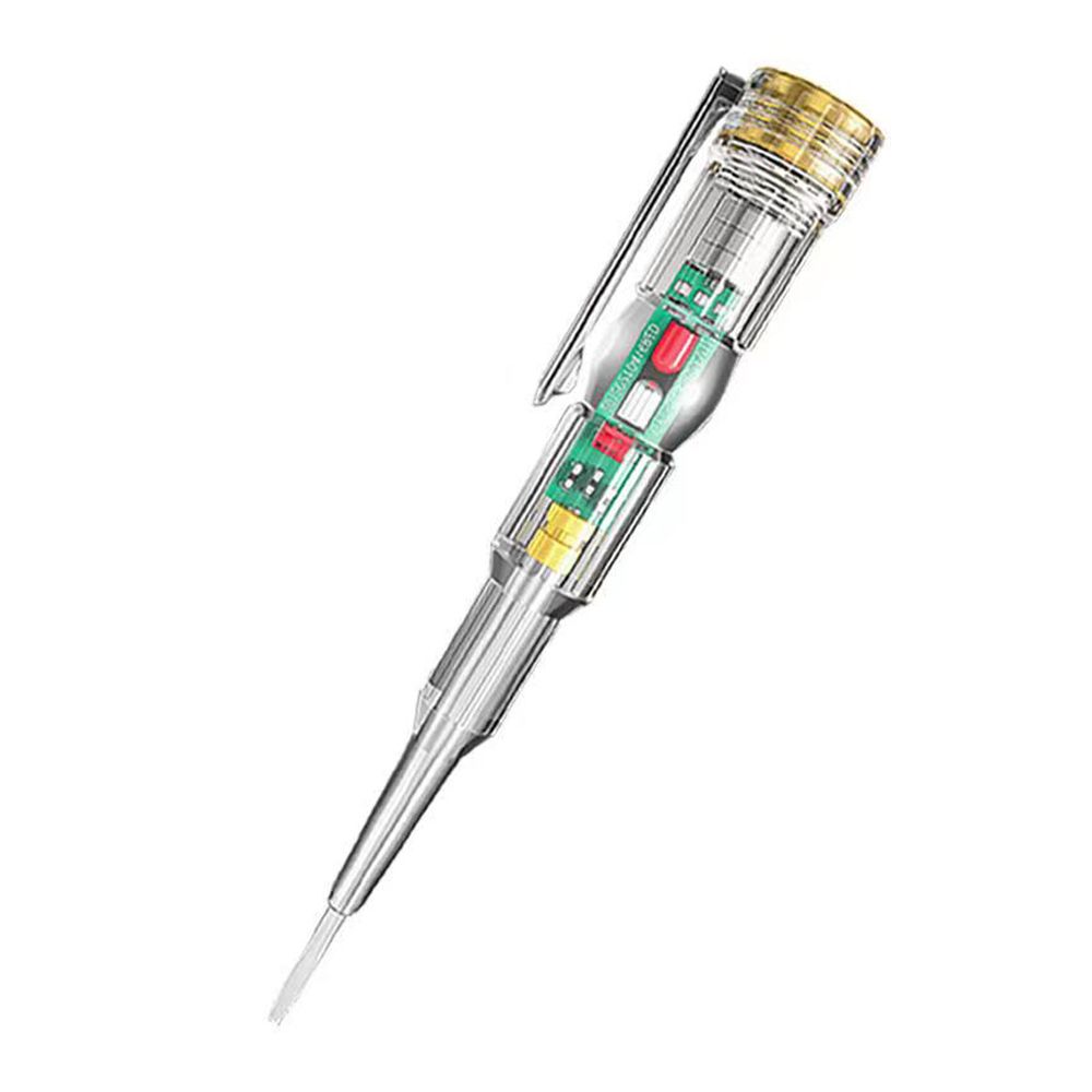 1PC Intelligent Waterproof Voltage Tester Pen With LED Light
