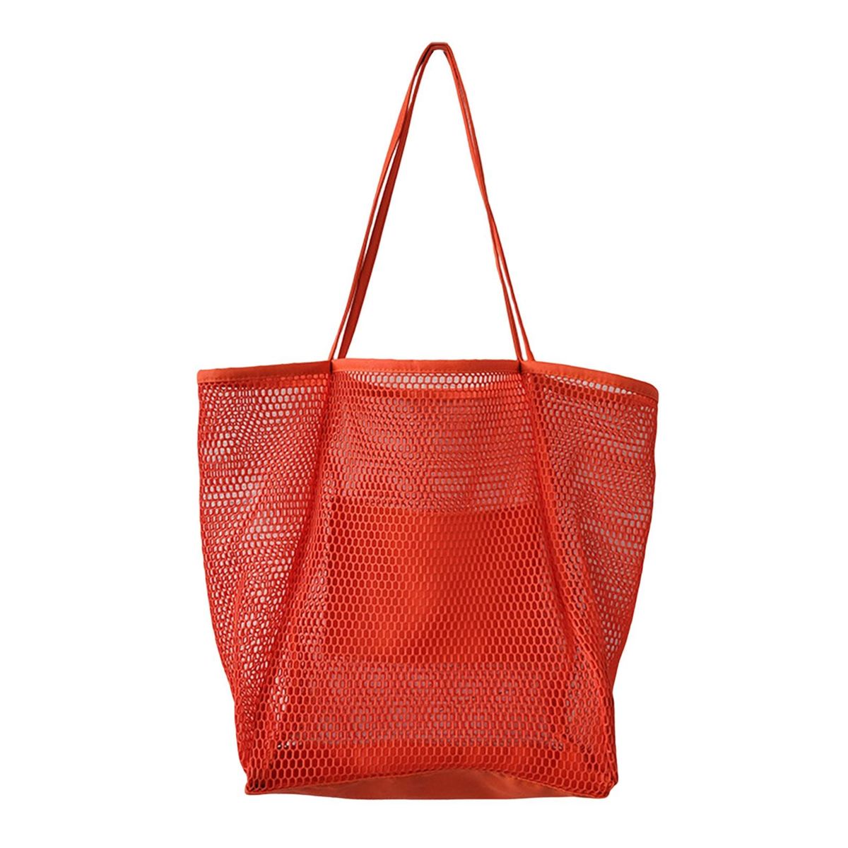 Women Tote Bag Travel Shopping Beach Pool Bag Dark Orange
