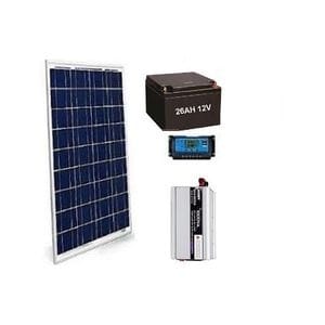 1000w Solar Home System For Laptop, Tv And Lights..