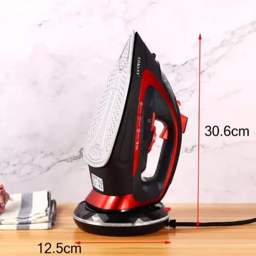 Cordless Rechargeable Steam Iron - 2400 Watt