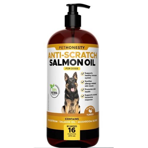 Anti-Scratch Salmon Oil Itching And,Joints, Brain & Heart