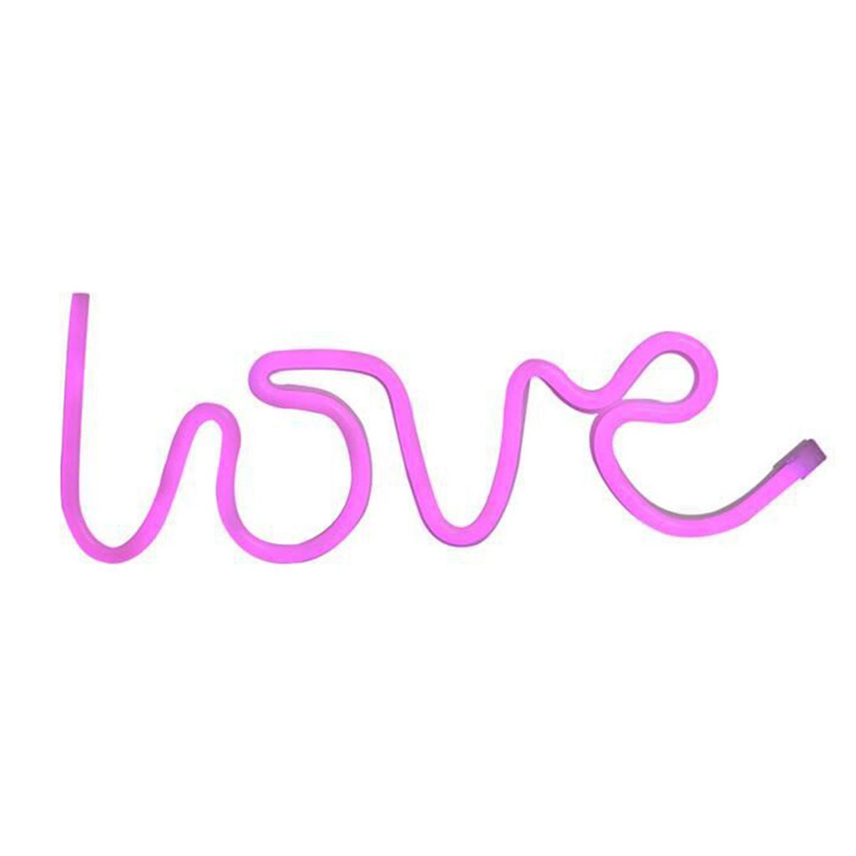 Neon Lamp LOVE Confiding Love Marriage Proposals Decoration Night Lamp Cell&USB Dual Dual-Use Modeling Lamp