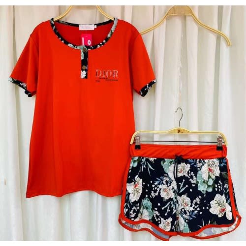 Ladies Floral Night Wear Short