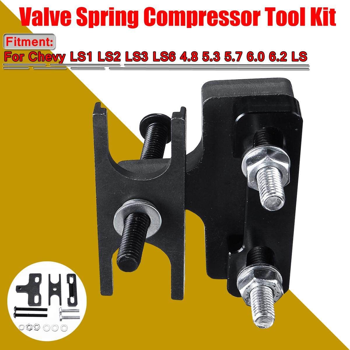LS Valve Spring Compressor Tool Kit For Chevy 4.8 5.3 5.7 6.0 LS1 LS2 LS3 LSX
