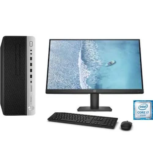 Elitedesk 800 G3  Core I7- 7th Gen - 16GB RAM - 512GB SSD + 1TB-4GB Gtx1650 Graphics