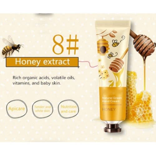 Honey Natural Green Extract Fragrance Hand Cream-30ml