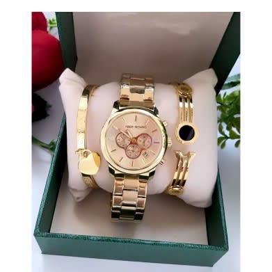 Gold Timepiece/wristwatch For Her