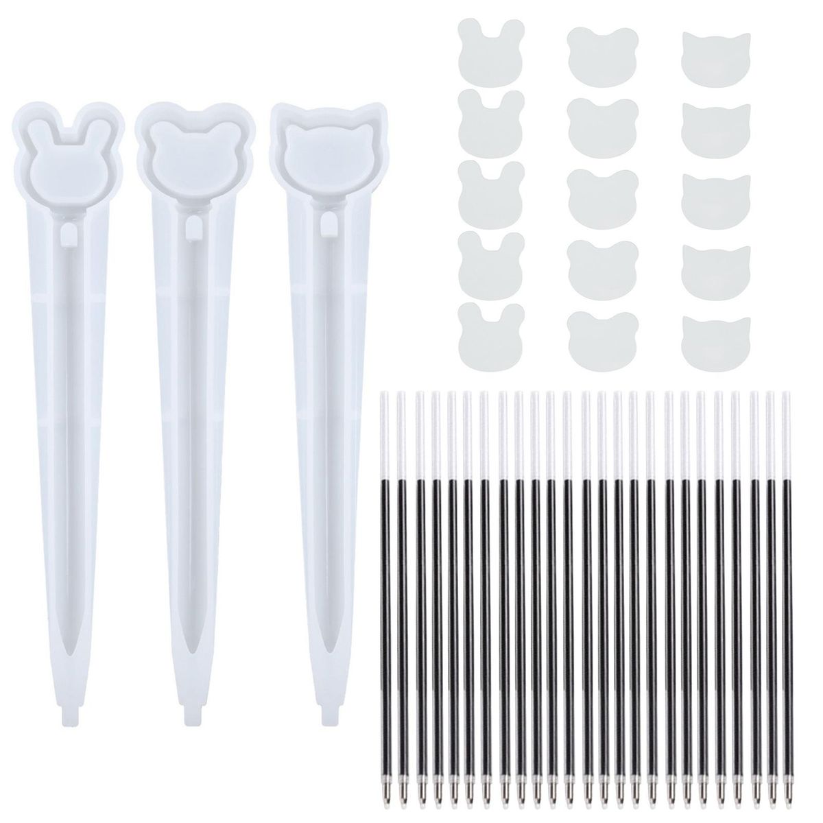 Ballpoint Pen Silicone Mold Creations Resin Flower Ballpoint for Pens