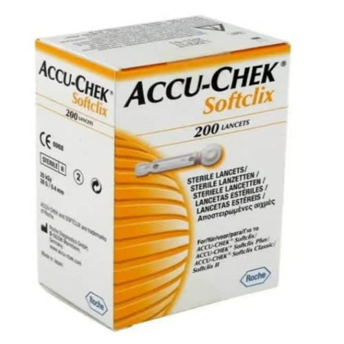 Accu-chek Softclix  200 Lancets Glucometer Lancets
