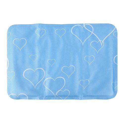 PVC Ice Pad Cushion Multifunctional Ice Pad Mattress Summer Season Cooling Blue