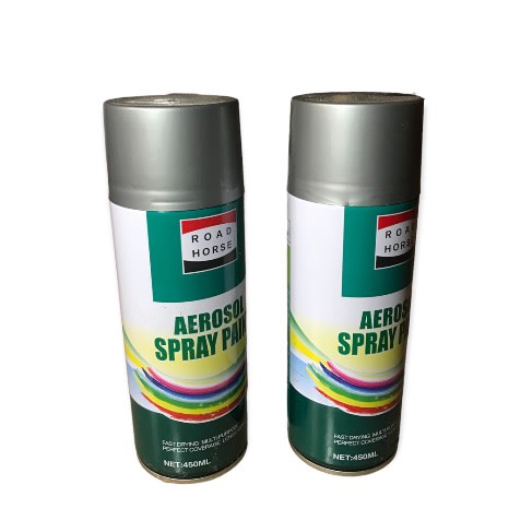 Spray Paint - Silver - 450ml - 2Pieces