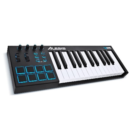 V25 -key Usb Midi Keyboard Controller & Drum Pad