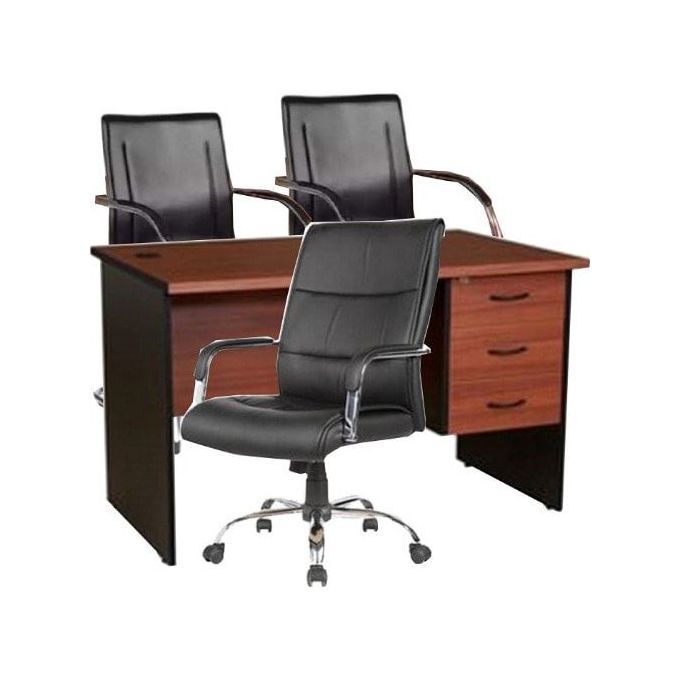 1 Executive Office Chairs And A Table Set