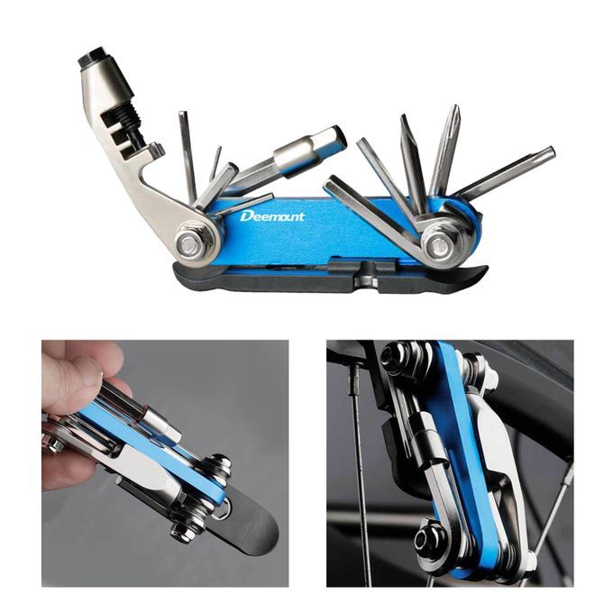 Bike MTB Repair Tool Kit Bicycle Cycling Screwdriver Allen Wrench Blue