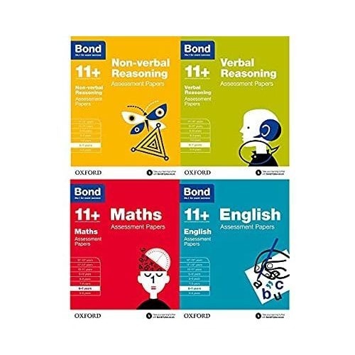 Bond 11+ - Maths/ English/ Verbal Reasoning & Non-Verbal Reasoning - Assessment Papers