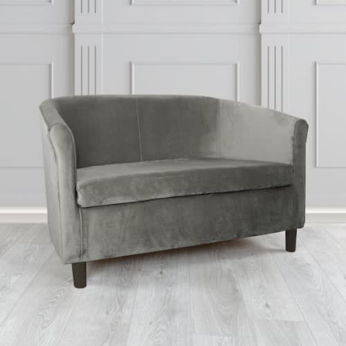 Double Fabric Seaters Sofa Tub - Ash Armchair/ Bucket Chair
