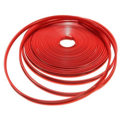 Car Wheel Rims Protector Strip Rubber 8M Red