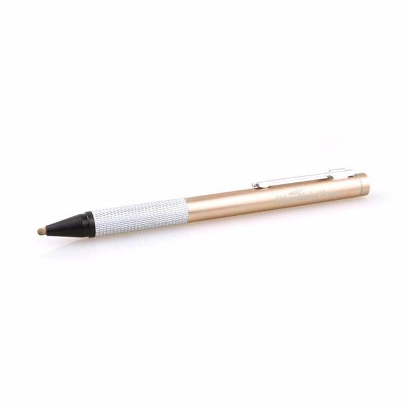 Shelley Pen Nano Fiber Tip Rechargeable USB Stylus Pen For Touch Screen Devices Gold Gold